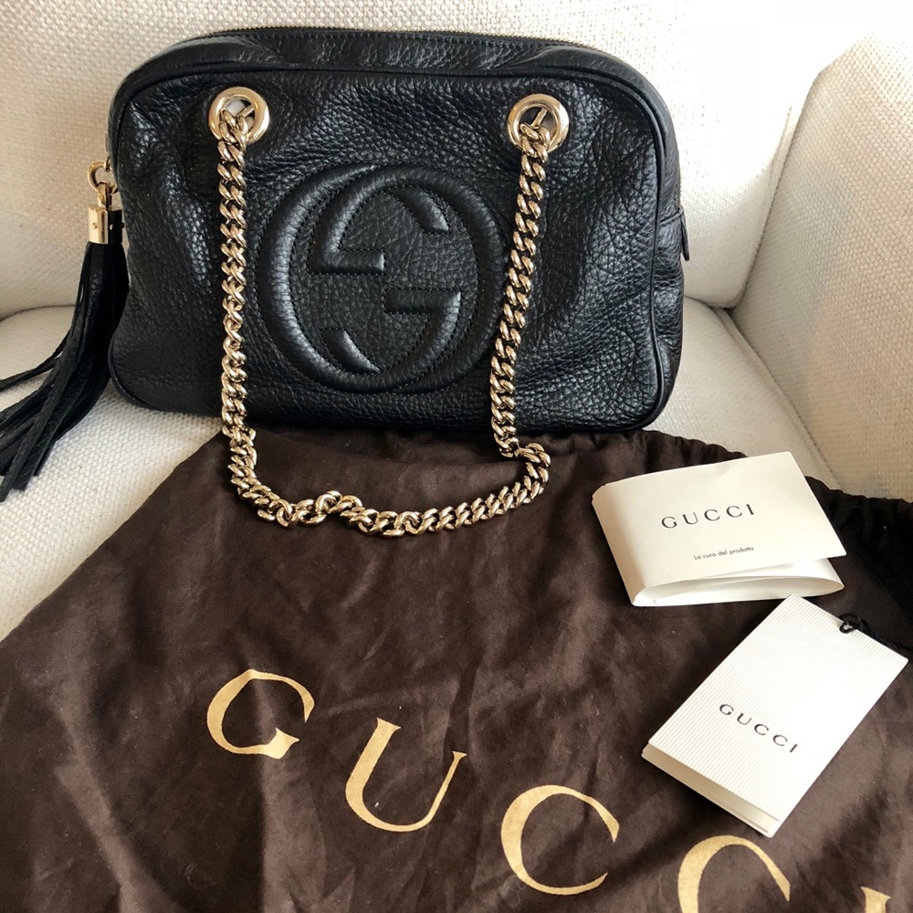 SOLD!!  New Gucci soho shoulder bag